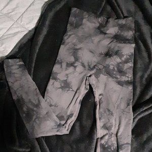 Butt Scrunch Tie-dye Seamless Leggings (SMALL)